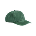 Vintage Bottle Green - Front - Beechfield 5 Panel Relaxed Fit Cap