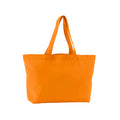 Orange - Front - Westford Mill Twill Organic Shopper Bag