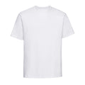 White - Front - Russell Mens Classic Combed Cotton Heavyweight T-Shirt