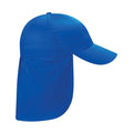 Bright Royal Blue - Front - Beechfield Childrens-Kids Legionnaire Hat