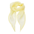 Lemon - Front - Premier Unisex Adult Colours Chiffon Scarf