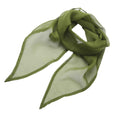 Oasis Green - Back - Premier Unisex Adult Colours Chiffon Scarf