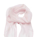 Pink - Back - Premier Unisex Adult Colours Chiffon Scarf