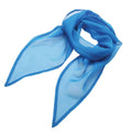 Sapphire Blue - Back - Premier Unisex Adult Colours Chiffon Scarf