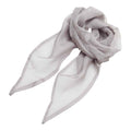 Silver - Back - Premier Unisex Adult Colours Chiffon Scarf