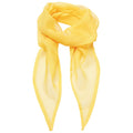 Sunflower - Front - Premier Unisex Adult Colours Chiffon Scarf