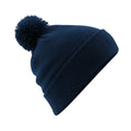 French Navy - Front - Beechfield Unisex Adult Original Pom Pom Beanie