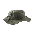 Olive - Front - Beechfield Unisex Adult Cargo Bucket Hat