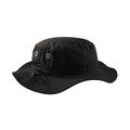 Black - Front - Beechfield Unisex Adult Cargo Bucket Hat