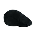 Black - Front - Beechfield Unisex Adult Vintage Flat Cap