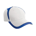 White-Royal Blue - Front - Result National Cap