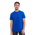 Bright Royal Blue - Back - Russell Mens Classic Combed Cotton Heavyweight T-Shirt