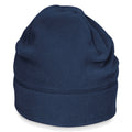 French Navy - Front - Beechfield Summit Suprafleece Hat