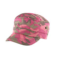 Pink - Front - Result Headwear Unisex Adult Urban Camo Baseball Cap