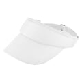 White - Front - Beechfield Unisex Adult Sports Visor