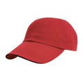 Red - Front - Result Pro-Style Drill Heavy Cap