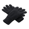 Black - Front - Beechfield Unisex Adult Classic Thinsulate Gloves