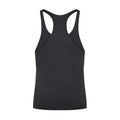 Jet Black - Back - Awdis Mens Cool Muscle Vest Top