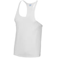 Arctic White - Front - Awdis Mens Cool Muscle Vest Top