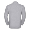 Light Oxford - Back - Russell Mens Heavy Duty Sweatshirt