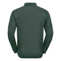 Bottle Green - Back - Russell Mens Heavy Duty Sweatshirt