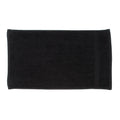 Black - Front - Towel City Luxury Guest Towel