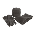 Charcoal - Front - Result Winter Essentials Polartherm Accessories Set