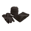 Black - Front - Result Winter Essentials Polartherm Accessories Set