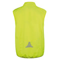 Neon Lime Green - Back - Spiro Mens Bikewear Crosslite Gilet