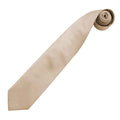 Khaki - Back - Premier Mens Colours Fashion Tie