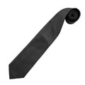 Black - Back - Premier Mens Colours Fashion Tie