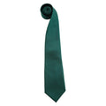 Bottle Green - Front - Premier Mens Colours Fashion Tie