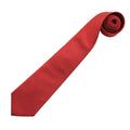 Burgundy - Back - Premier Mens Colours Fashion Tie