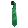 Emerald - Front - Premier Mens Colours Fashion Tie