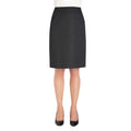 Navy - Front - Brook Taverner Womens-Ladies Concept Sigma Skirt