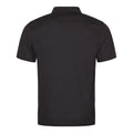 Jet Black - Back - Awdis Mens SuperCool Performance Polo Shirt