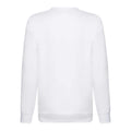 White - Back - Fruit of the Loom Childrens-Kids Premium Drop Shoulder Sweatshirt