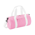 Classic Pink-White - Front - Bagbase Mini Holdall