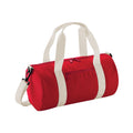 Classic Red-Off White - Front - Bagbase Mini Holdall