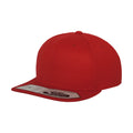 Red - Front - Flexfit Snapback Fitted Baseball Cap