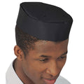 Black - Front - Dennys Unisex Adult Double Band Chef Skull Cap