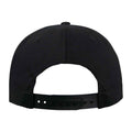 Black - Back - Flexfit Organic Cotton Snapback Baseball Cap