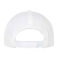 White - Back - Flexfit Organic Cotton Snapback Baseball Cap