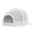 Silver-White - Back - Flexfit Retro Trucker Cap