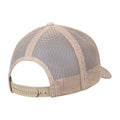 Khaki-White - Back - Flexfit Retro Trucker Cap