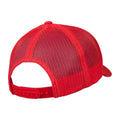 Red-White - Back - Flexfit Retro Trucker Cap