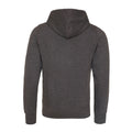 Charcoal - Back - Awdis Mens Chunky Drop Shoulder Hoodie