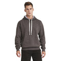 Charcoal - Side - Awdis Mens Chunky Drop Shoulder Hoodie