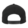 Black - Back - Flexfit 5 Panel Snapback Classic Baseball Cap