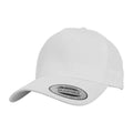 White - Front - Flexfit 5 Panel Snapback Classic Baseball Cap